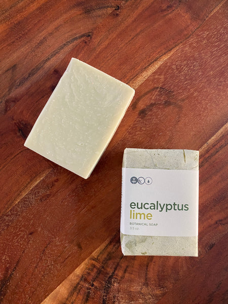 Botanical Soap: Eucalyptus Lime