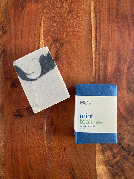 Botanical Soap: Mint Tea Tree