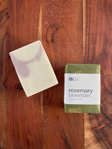Botanical Soap: Rosemary Lavender