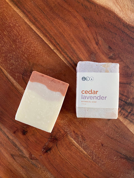 Botanical Soap: Cedar Lavender